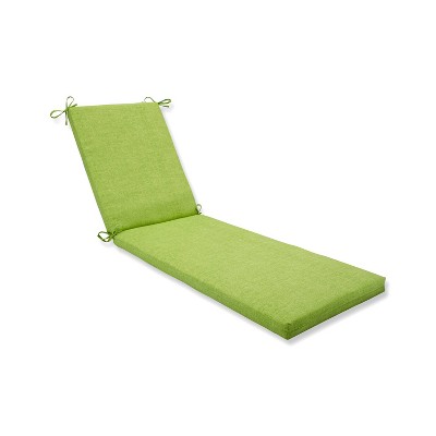 Baja Indoor/Outdoor Chaise Lounge Cushion - Linen Lime - Pillow Perfect