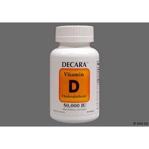 Decara 50,000U High Potency Softgels, 50 Ct - 1 of 1