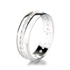Amy and Annette 14K Gold Channel Set Eternity Band Ring with Crystals - 2 of 4