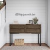 Hasting Home Metal Cursive Cutout Sign-3D Word Art Home Accent Décor - 3 of 4