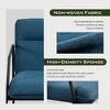Dovelina Upholstered Metal Armchair Accent Chair - 4 of 4