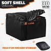 Mockins 40"x40"x6" Square Trailer Hitch Rack with 30 Cu.Ft. Square Cargo Bag and Cargo Carrier Accessories - 4 of 4