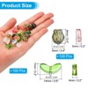 Unique Bargains Craft Embellishments Tulip Flower Crystal Glass Beads 200 Pcs - 2 of 4