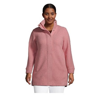plus fleece coat