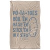 Kids' Lord Of The Rings The Taters Silky Touch Blanket White 36X58 - 2 of 4