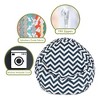 Majestic Home Goods Small Bean Bag Chevron - 2 of 4