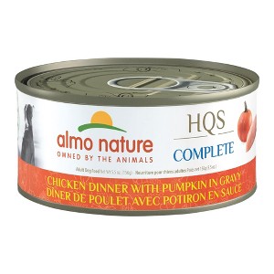 Almo Nature: HQS Complete Dog 12 Pack: Chicken Dinner w/ Pumpkin - 5.5 oz Cans - 1 of 4