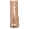 Allegra K Women's Square Toe Chunky Heel Side Zip Ankle Boots - 3 of 4