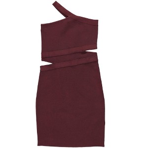 GUESS Womens Halter Palms Mini Dress - 1 of 2