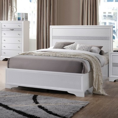 Twin Size Platform Bed with Headboard for Bedroom