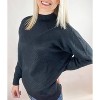 Women's Diamond Knit Sweater - ALLIE ROSE - 4 of 4