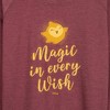 Women's - Disney - Magic In Every Wish Lightweight French Terry Wide Neck Long Sleeve Shirt - 2 of 4