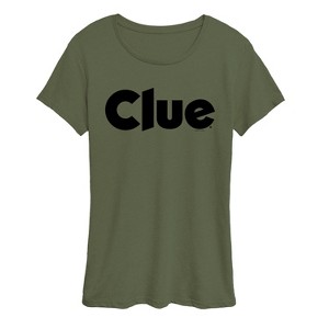 Women's - Clue - Clue Logo Short Sleeve Graphic T-Shirt - 1 of 3