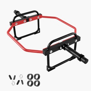 VEVOR Trap Bar Hex Bar, 2-Inch Hex Barbell, 500 LBS Capacity Shrug Bars, Weightlifting and Strength Training Equipment, Red - 1 of 4
