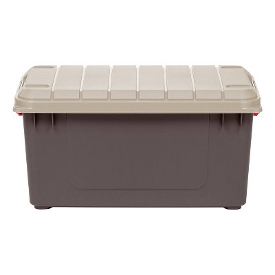 IRIS 13qt Heavy Duty Plastic Storage Bin with Durable Lid