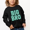The Juniper Shop Big Bro Distressed Toddler Graphic Sweatshirt - 2 of 2
