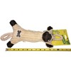 Pet Life Plush Cow Natural Jute Rope and Squeak Tugging Plush Dog Toy - 2 of 2