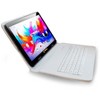 LINSAY 10.1"Octa Core  256GB Storage Android 15 Tablet with White Crocodile Style Keyboard - 3 of 3
