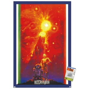 Trends International Star Wars: Return of the Jedi - Droid Celebration Unframed Wall Poster Prints - 1 of 4