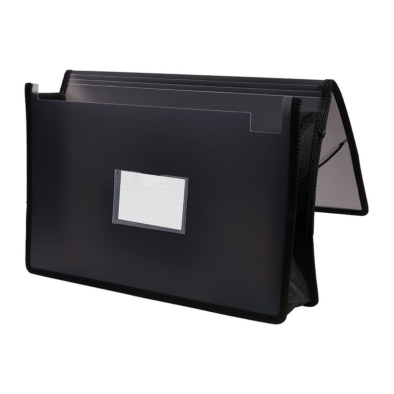 Staples Poly Expanding Wallet 3-1/2" Expansion Legal Size Black (10761) TR10761/10761, 2 of 4