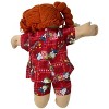 Doll Clothes Superstore Handmade Red Kitten Pajamas for 15–16" Cabbage Patch & Baby Dolls - 4 of 4