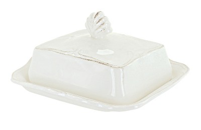 Stoneware Hand Lettered Mantequilla Butter Dish - Threshold™ : Target