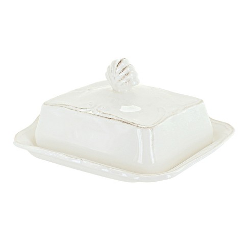 Butter Dish Porcelain White - Threshold™ : Target