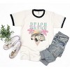 Simply Sage Market Women's Beach Van Triangle Ringer Tee - 3 of 3