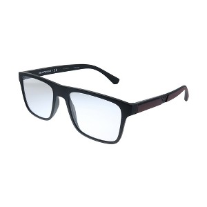 Emporio Armani EA 4115 5042 Unisex Rectangle Sunglasses Matte Black 54mm - 1 of 4