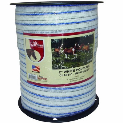 Field Guardian 2" White Polytape - Classic Reinforced