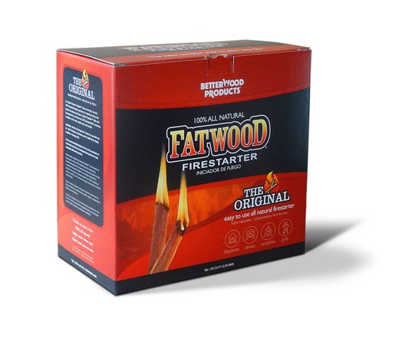 Betterwood Products 9987 Natural Pine Hand Split Fatwood 5 Pound Fat Firestarter