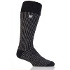 Heat Holders Men's Chris ORIGINAL Ribbed Boot Socks | Warm + Soft, Hiking, Cabin, Hunting, Outdoor, Cozy | 7X Warmer Than Cotton | Size 12-Jul - Brown - 2 of 2