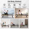 Pilates Reformer Machine with Springs & Resistance Bands, Full Body Workout Reformer Bed with Adjustable Height, Carbon Steel Frame - 2 of 4