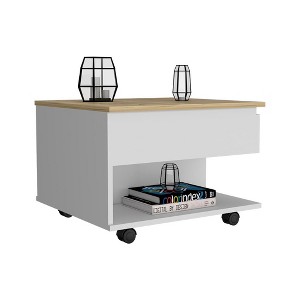 Depot E-Shop Lift Top Coffee Table, Casters, One Shelf - 1 of 4