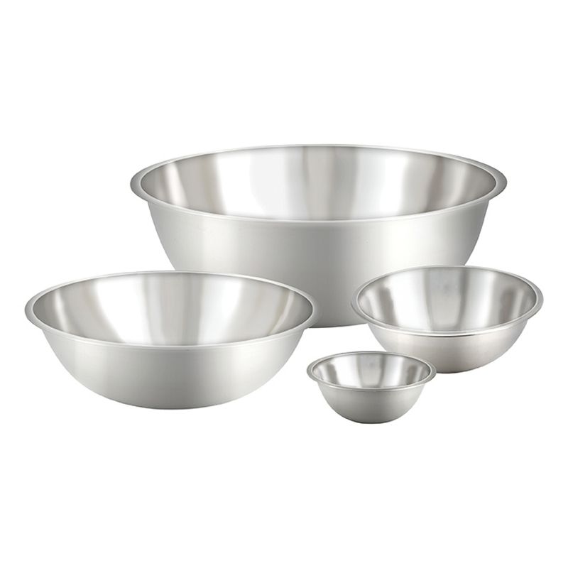 Winco Mixing Bowl, Economy, Stainless Steel, 2 of 3