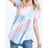 Women's Cotton Candy Babydoll Top - PLUS - HEIMISH USA - 3 of 4
