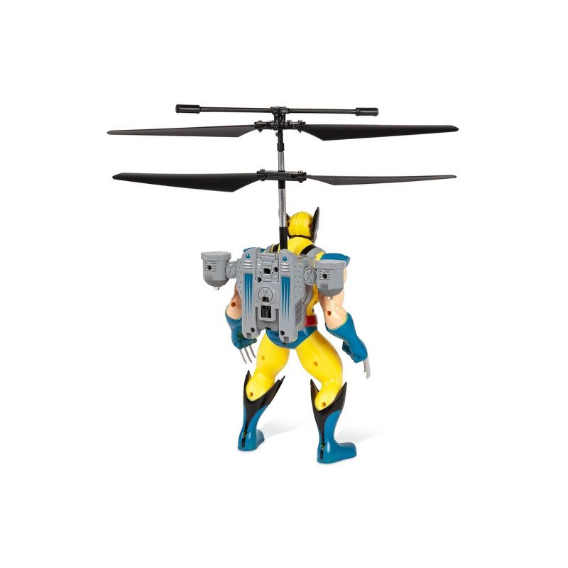 Marvel X-Men Wolverine 2CH Jetpack Flying Figure IR Helicopter, 3 of 7