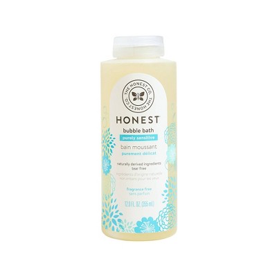 The Honest Company Sensitive Bubble Bath Fragrance Free - 12 fl oz