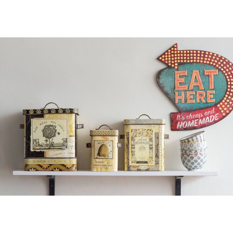 Eat Here Wall D&#233;cor (16&#34;x15&#34;) - Storied Home, 3 of 8