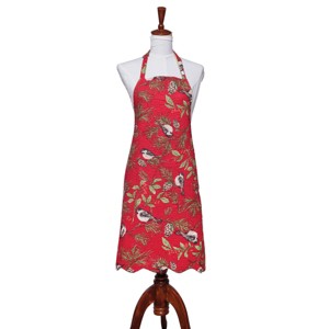 C&F Home Chickadee Red Apron - 1 of 4