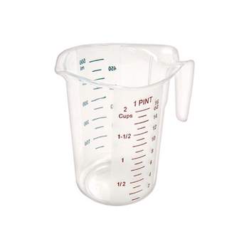 Nutrichef Glass Precision: Elevate Your Culinary Game With Our Borosilicate Measuring  Cup, Microwave And Freezer, Oven And Dishwasher Safe : Target