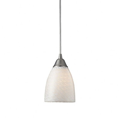 Elk Home Arco Baleno 1 - Light Pendant in  Satin Nickel