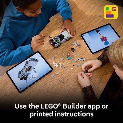 Детские конструкторы LEGO Speed Champions Time Machine from Back to the Future 77256 — фото 6