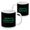 North Dakota Secondary Logo Ceramic Coffee Mug Novelty Gift Mugs for Coffee Tea and Hot Drinks 11oz White - 2 of 4