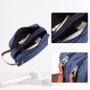 Unique Bargains Portable Makeup Bag Cosmetic Travel Toiletry Bag Waterproof Case Make Up Organizer Case for Men - 2 of 4
