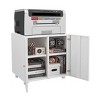 NicBex 4 Drawer Mobile File Cabinet with Casters,Office Cabinet with Round Knobs Design,Modern Storage Cabinet,Filing Cabinets for Home Office - 4 of 4
