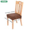 Unique Bargains Polyester Spandex Waterproof Durable Dining Chair Slipcovers - 3 of 4