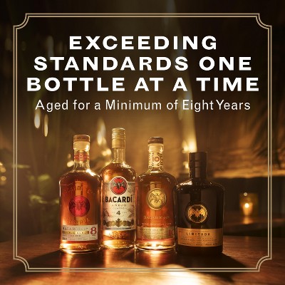 Bacardi Reserva Ocho 8yr Rare Gold Rum - 750ml Bottle