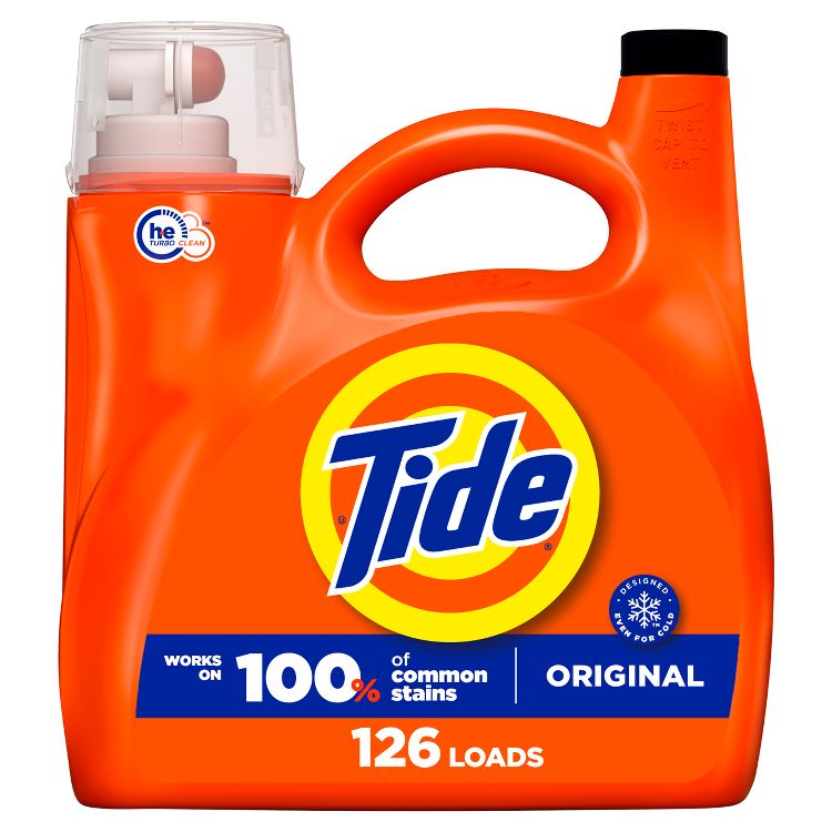 Tide Original HE Deep Cleaning Concentrated Liquid Laundry Detergent Soap, 1 of 14