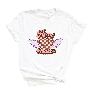 Simply Sage Market Women's Heart Breaker Wings Short Sleeve Graphic Tee - 1 of 3